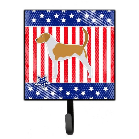 MICASA USA Patriotic American Foxhound Leash or Key Holder MI626899